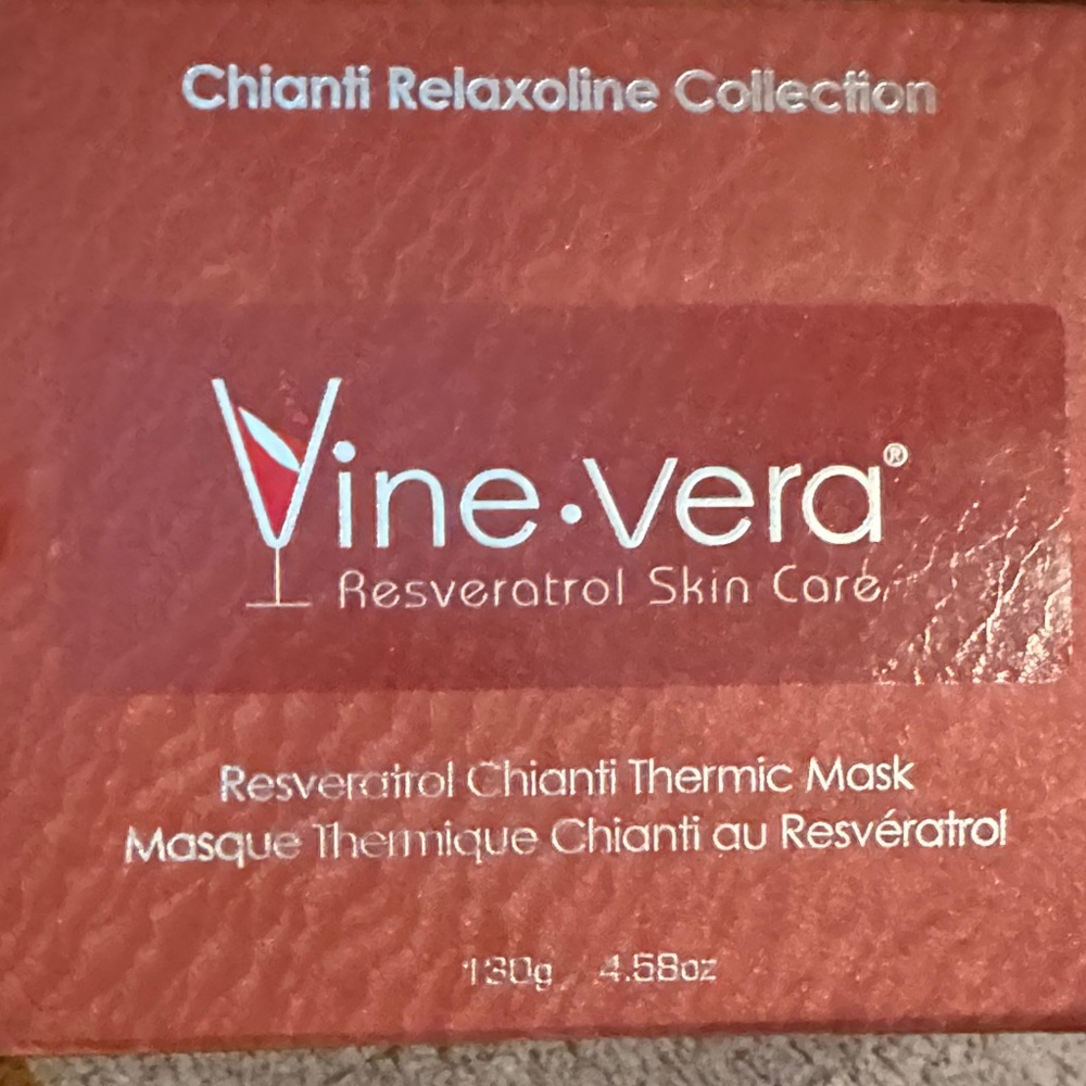 Resveratrol Chianti Thermic Mask - Red